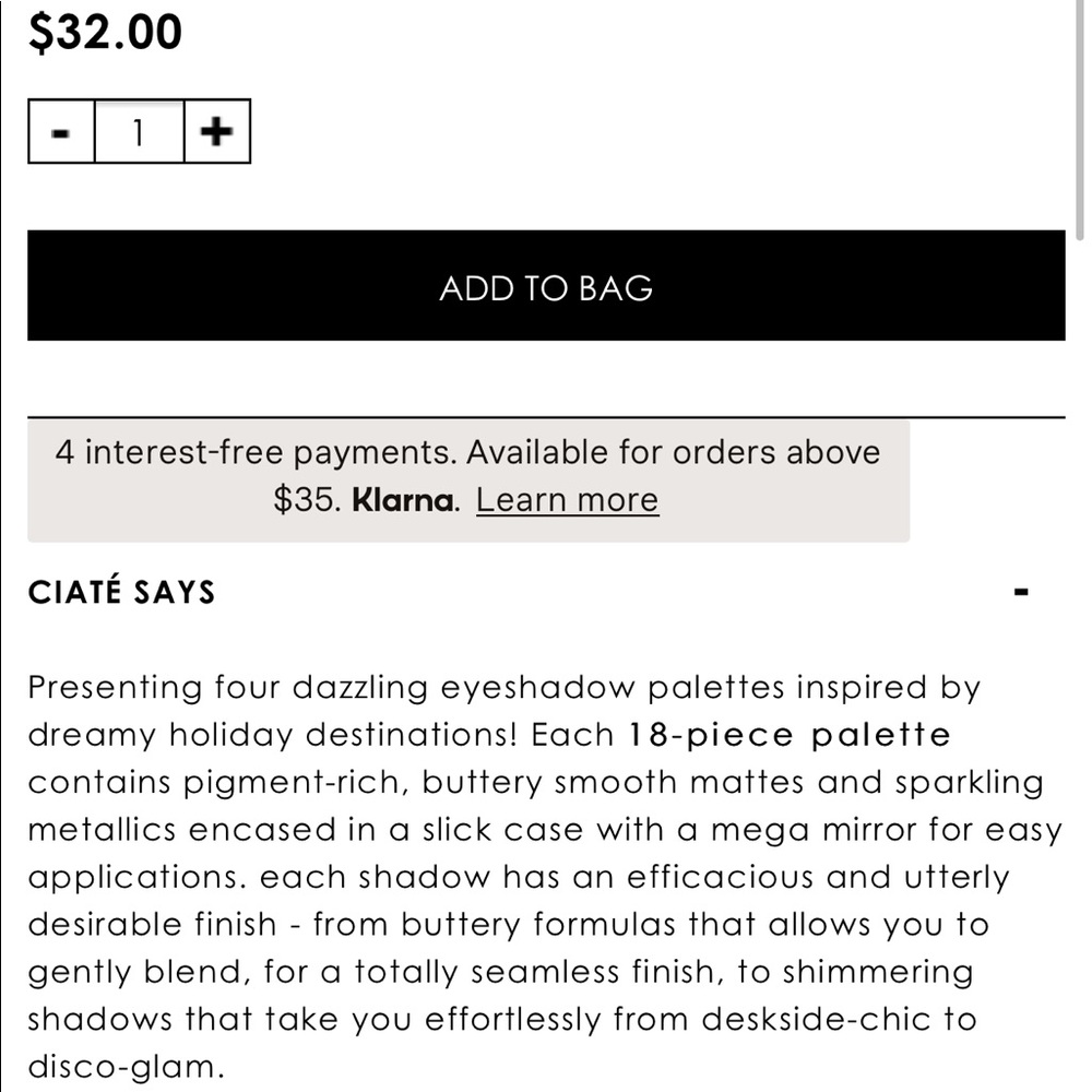 🌸Ciate London Editor Palette - New England - Picture 8 of 8